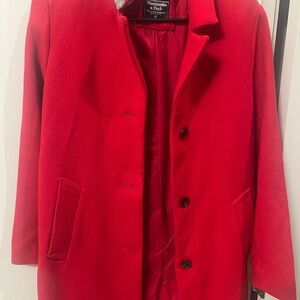 Abercrombie & Fitch Vibrant Red Jacket